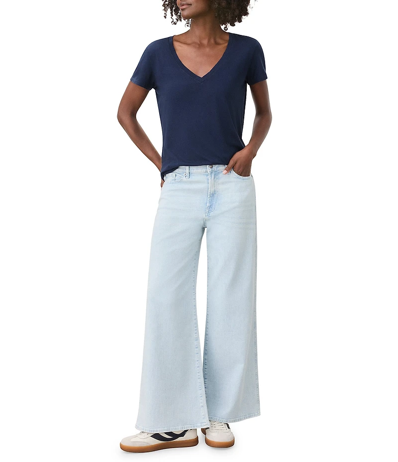 Splendid Kate V-Neck Short Sleeve Tee