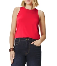 Splendid Knit Round Neck Sleeveless Tank