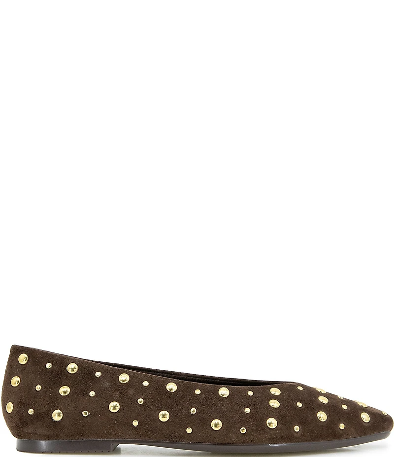 Splendid Latouche Studded Suede Ballet Flats