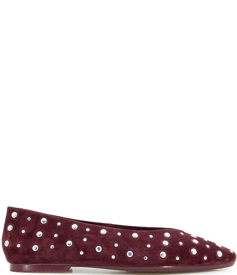 Splendid Latouche Studded Suede Ballet Flats