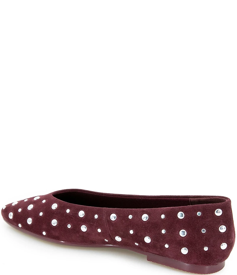 Splendid Latouche Studded Suede Ballet Flats