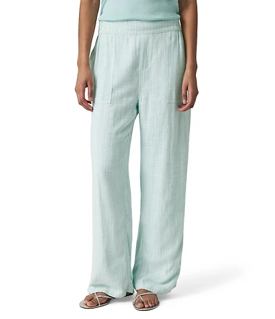 Splendid Layla Knit Striped Mid Rise Lounge Pants