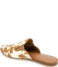 Splendid Liza Cow Print Calf Hair Mules