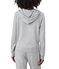 Splendid Long Sleeve Zip Up Hoodie