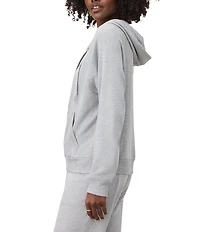 Splendid Long Sleeve Zip Up Hoodie
