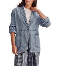 Splendid Lounge Denim Blazer