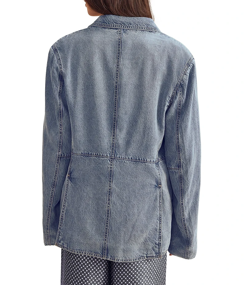 Splendid Lounge Denim Blazer