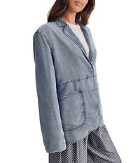 Splendid Lounge Denim Blazer