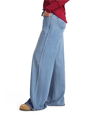 Splendid Lounge Denim Wide Leg Pants