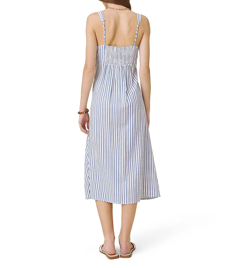 Splendid Madelyn Stripe Midi Dress
