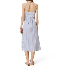 Splendid Madelyn Stripe Midi Dress