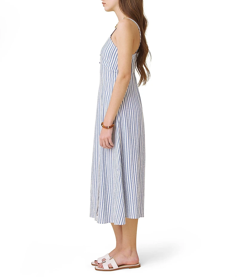 Splendid Madelyn Stripe Midi Dress