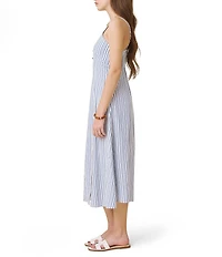 Splendid Madelyn Stripe Midi Dress