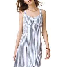 Splendid Madelyn Stripe Midi Dress