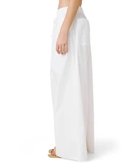 Splendid Mallory Poplin Elastic Waist Palazzo Pants
