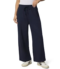 Splendid Matilda Terry Knit Drawstring Ankle Length Lounge Pants