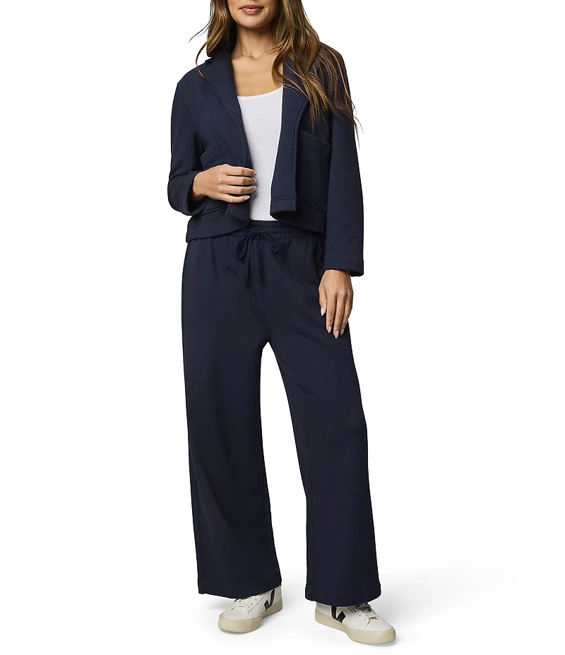 Splendid Matilda Terry Knit Drawstring Ankle Length Lounge Pants