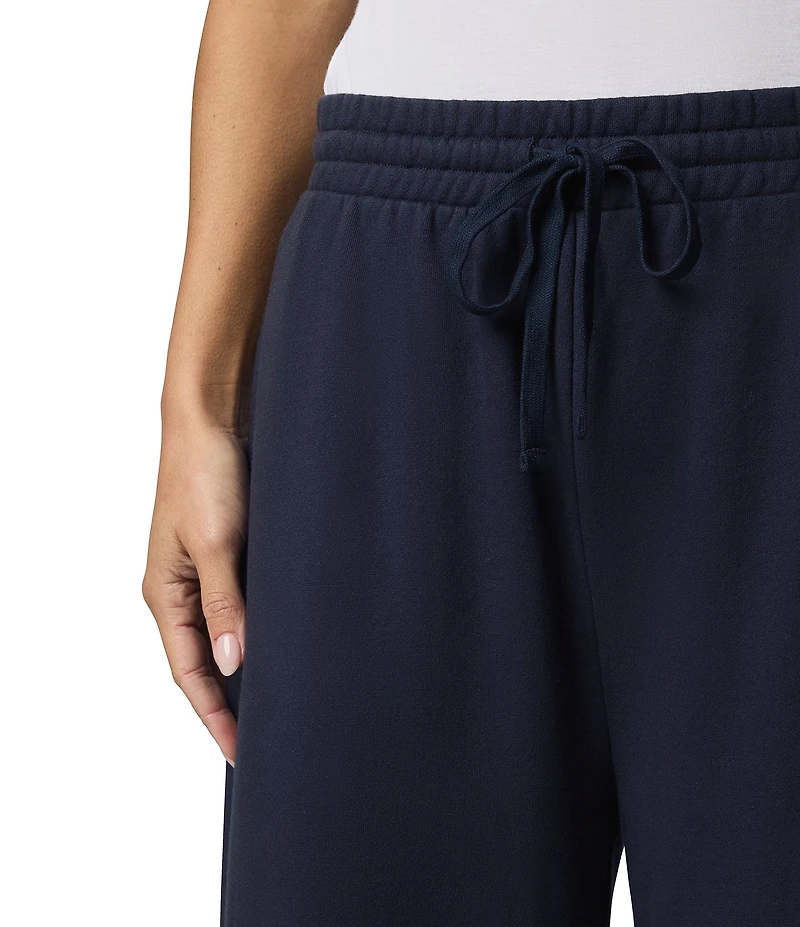 Splendid Matilda Terry Knit Drawstring Ankle Length Lounge Pants