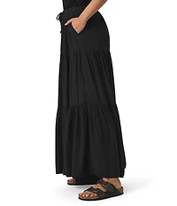 Splendid Melanie Knit Mid Rise A-Line Skirt