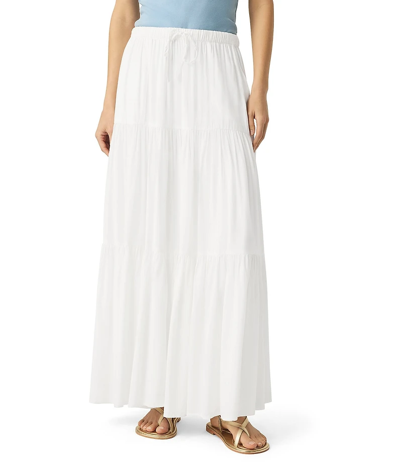 Splendid Melanie Knit Mid Rise A-Line Skirt