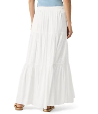 Splendid Melanie Knit Mid Rise A-Line Skirt