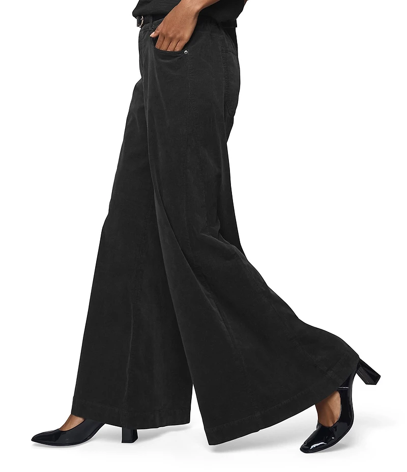 Splendid Monroe Corduroy Mid Rise Wide Leg Pants
