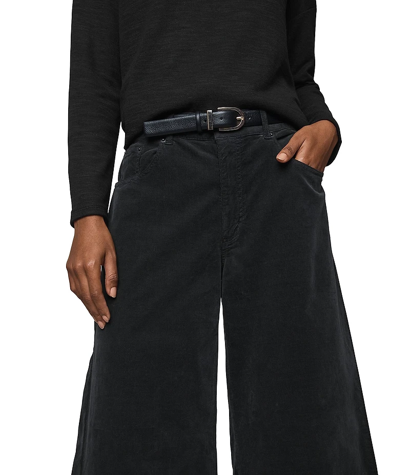 Splendid Monroe Corduroy Mid Rise Wide Leg Pants