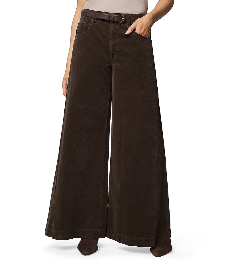 Splendid Monroe Corduroy Mid Rise Wide Leg Pants