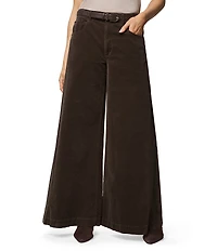 Splendid Monroe Corduroy Mid Rise Wide Leg Pants