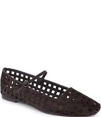 Splendid Ruth Suede Cutout Mary Jane Flats