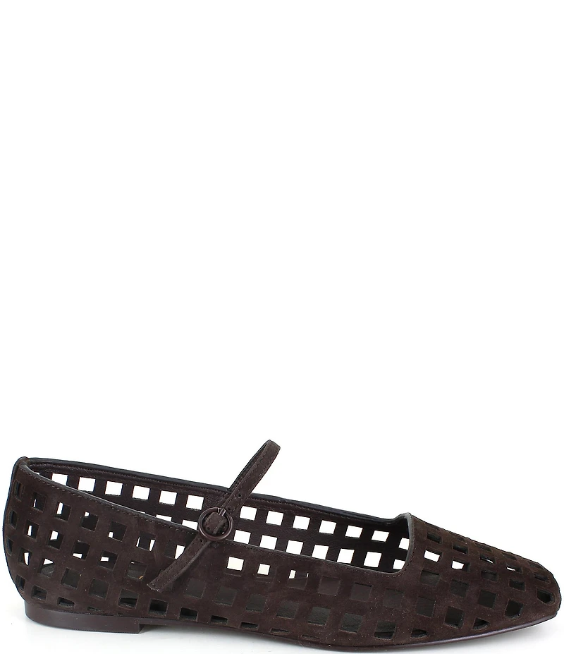 Splendid Ruth Suede Cutout Mary Jane Flats