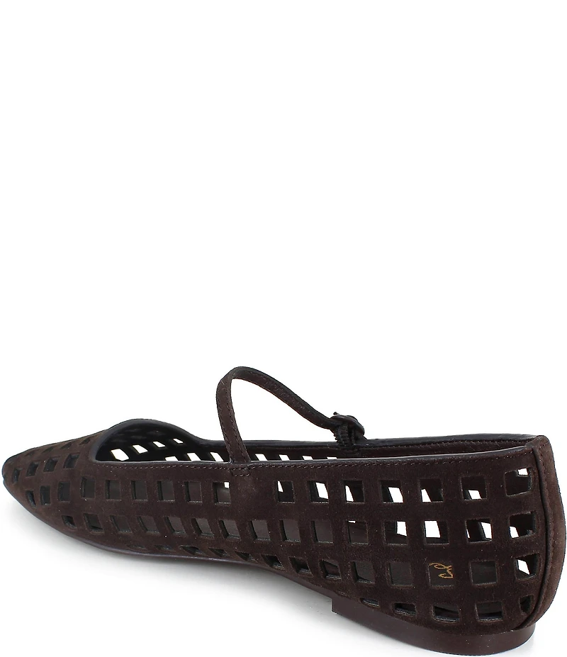 Splendid Ruth Suede Cutout Mary Jane Flats