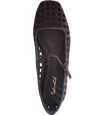 Splendid Ruth Suede Cutout Mary Jane Flats