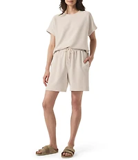Splendid Scuba Knit Crew Neck Short Sleeve Tee