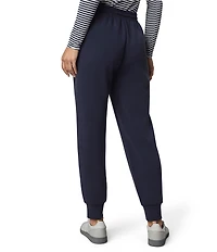 Splendid Scuba Stretch Knit Ankle Length Jogger Pants