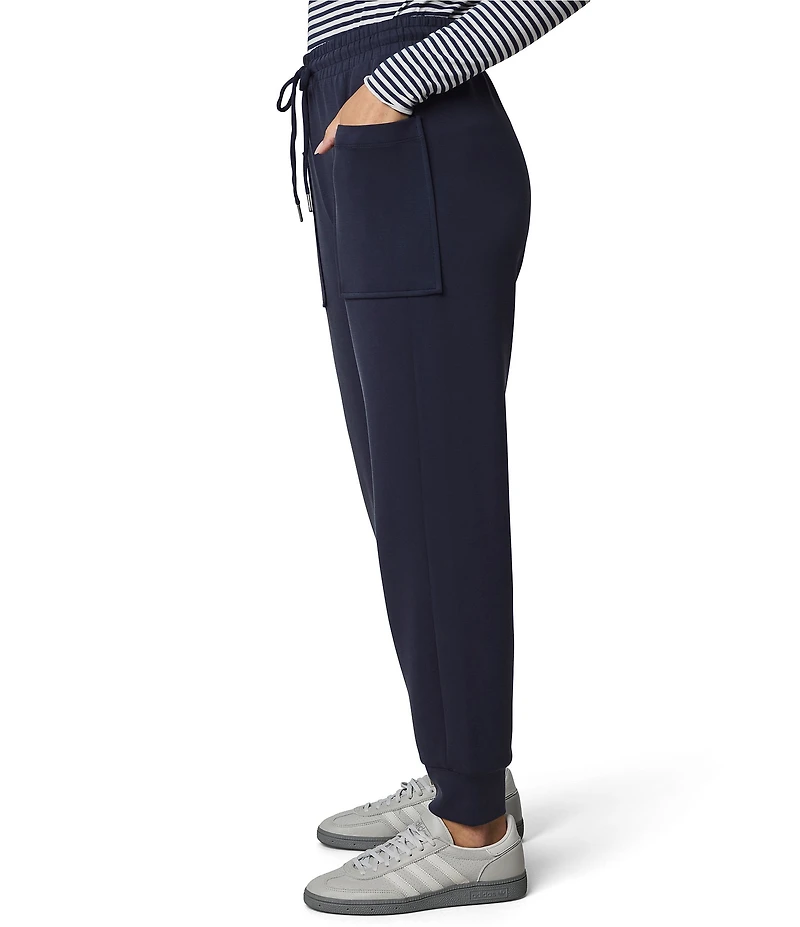 Splendid Scuba Stretch Knit Ankle Length Jogger Pants