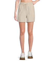 Splendid Scuba Stretch Knit Drawstring Shorts