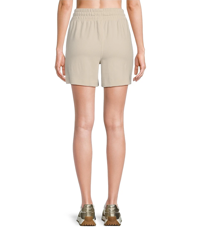 Splendid Scuba Stretch Knit Drawstring Shorts