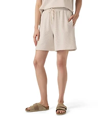 Splendid Scuba Stretch Knit Drawstring Shorts