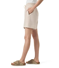Splendid Scuba Stretch Knit Drawstring Shorts