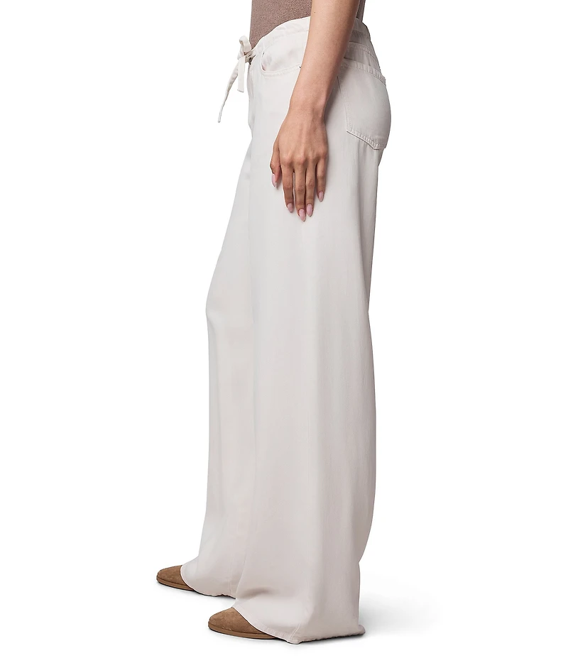 Splendid Soft Lyocell Woven Mid Rise Drawstring Pants