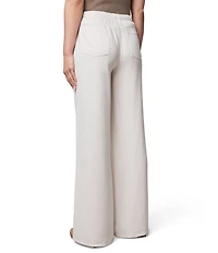 Splendid Soft Woven Leopard Print Mid Rise Drawstring Pants