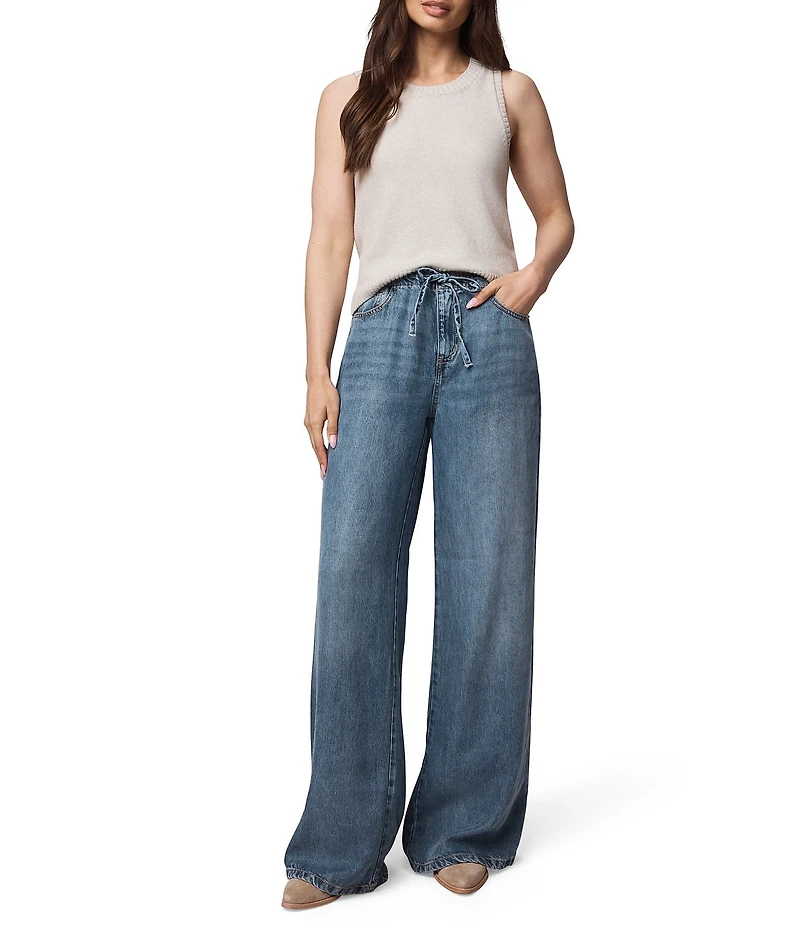 Splendid Soft Woven Mid Rise Drawstring Pants