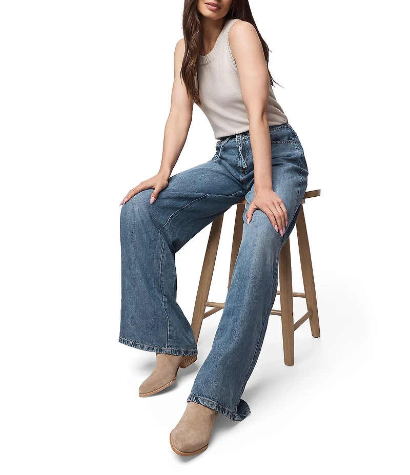 Splendid Soft Woven Mid Rise Drawstring Pants