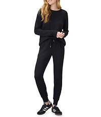 Splendid Supersoft Crew Neck Long Sleeve Pullover Shirt