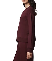 Splendid Supersoft Knit Round Neck Long Sleeve Top