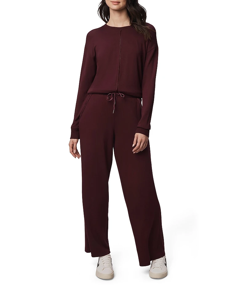 Splendid Supersoft Knit Round Neck Long Sleeve Top