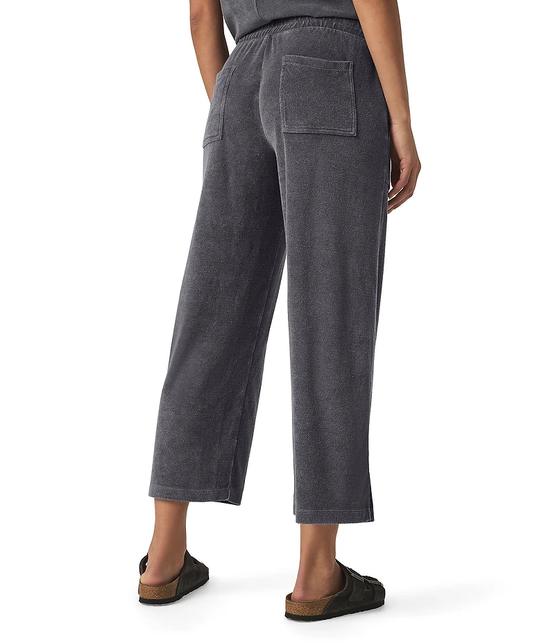 Splendid Taryn Terry Knit Mid Rise Cropped Lounge Pants