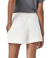 Splendid Terry Knit Sun Print Mid Rise Lounge Shorts
