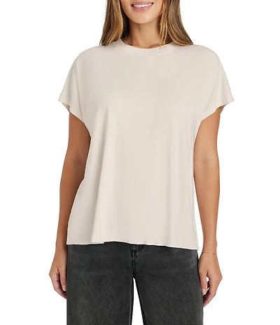Splendid Tyra Knit Jersey Short Sleeve Tee